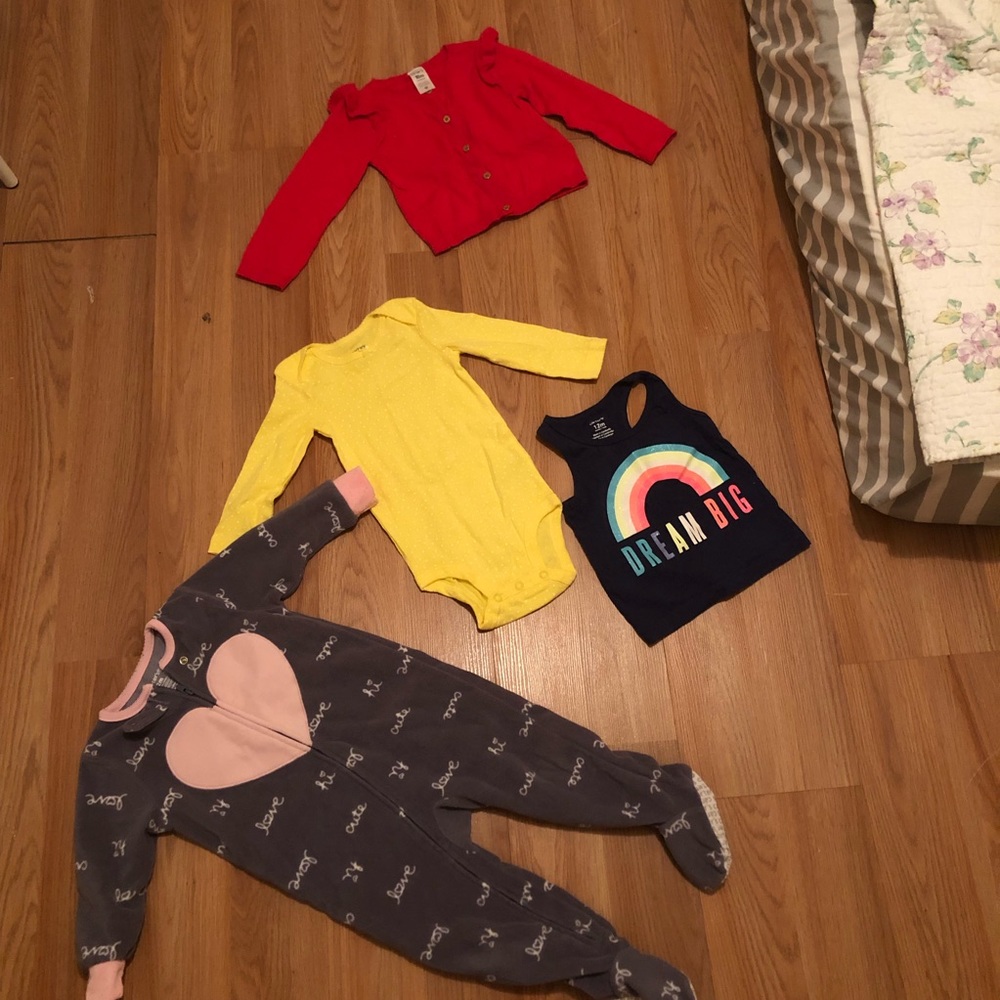 Bundle of 9 Baby Girl Items